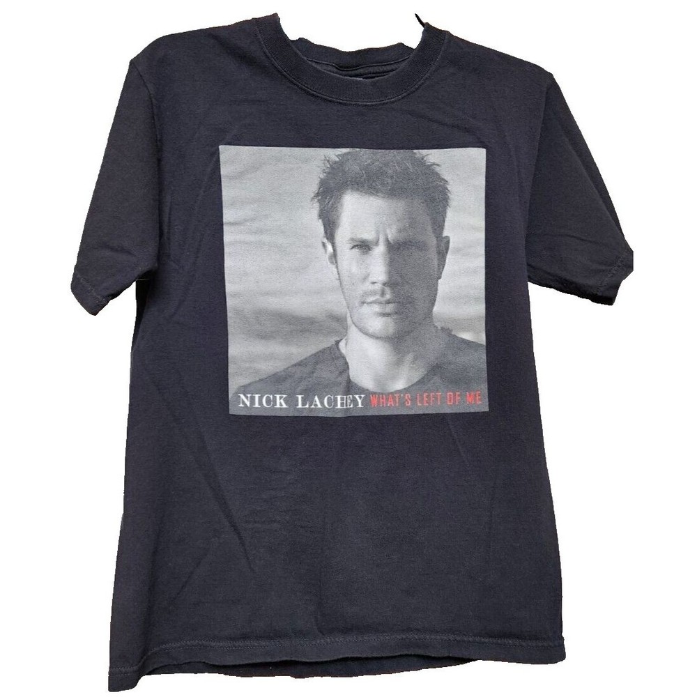 Nick Lachey 2006 Whats Left Of Me Black T-shirt Size Small Pop 98 Degrees Band